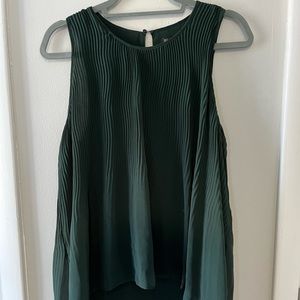 Green Sleeveless Zara Blouse